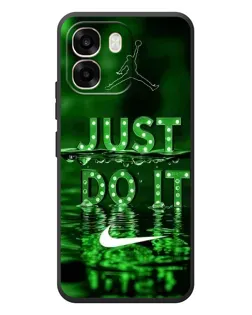 Чохол для OPPO A6 з картинкою «Зелений неоновий Nike»