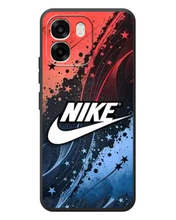 Чохол для OPPO A6 з картинкою «Градієнтний принт Найк»