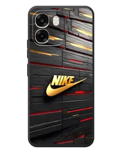 Чохол для OPPO A6 з картинкою «Золотий Nike на металі» Чохол для OPPO A6 з картинкою «Золотий Nike на металі»