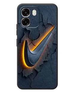 Чохол для OPPO A6 з картинкою «Об'ємний логотип Найк»