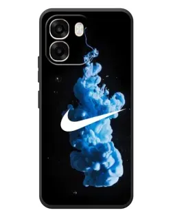 Чохол для OPPO A6 з картинкою «Nike та синій дим»