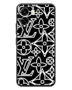 Чохол для OPPO A6 з картинкою «Чорно-білий візерунок LV» Чохол для OPPO A6 з картинкою «Чорно-білий візерунок LV»
