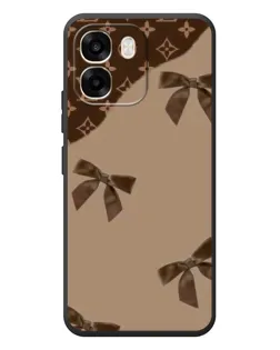 Чохол для OPPO A6 з картинкою «LV — кавовий атлас» Чохол для OPPO A6 з картинкою «LV — кавовий атлас»