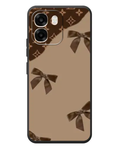Чохол для OPPO A6 з картинкою «LV — кавовий атлас» Чохол для OPPO A6 з картинкою «LV — кавовий атлас»