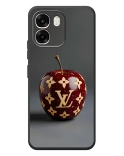 Чохол для OPPO A6 з картинкою «Червоне яблуко LV»