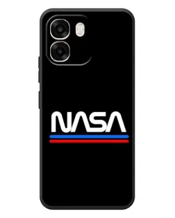 Чохол для OPPO A6 з картинкою «NASA — класика Red Blue»