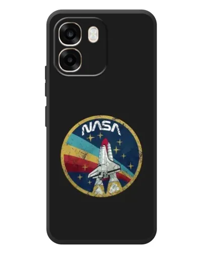 Чохол для OPPO A6 з картинкою «NASA — емблема місії»