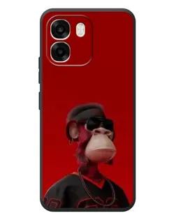 Чохол для OPPO A6 з картинкою «Bored Ape в червоному»