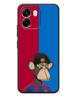 Чохол для OPPO A6 з картинкою «Bored Ape — фанат Барси»