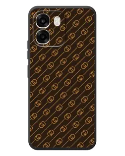 Чохол для OPPO A6 з картинкою «Gucci — золоті діагоналі» Чохол для OPPO A6 з картинкою «Gucci — золоті діагоналі»