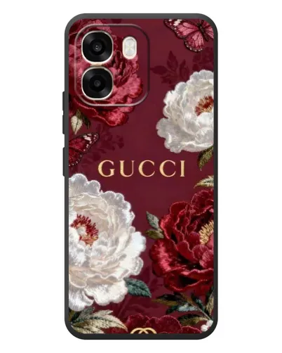 Чехол для OPPO A6 с картинкой «Gucci — бордовые розы» Чехол для OPPO A6 с картинкой «Gucci — бордовые розы»