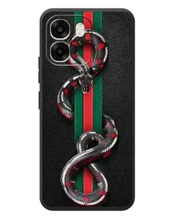 Чохол для OPPO A6 з картинкою «Gucci — змія на смузі» Чохол для OPPO A6 з картинкою «Gucci — змія на смузі»