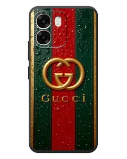 Чохол для OPPO A6 з картинкою «Gucci — фірмова смуга та золото» Чохол для OPPO A6 з картинкою «Gucci — фірмова смуга та золото»