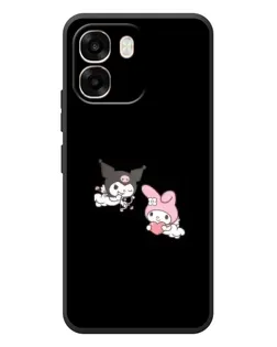 Чехол для OPPO A6 с картинкой «My Melody и Kuromi»