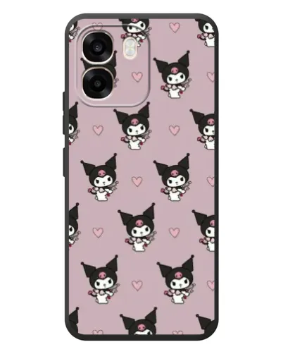 Чехол для OPPO A6 с картинкой «Kuromi — ночной сон»