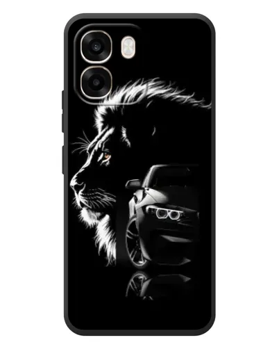 Чохол для OPPO A6 з картинкою «BMW та лев»