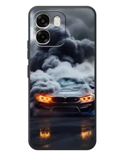 Чохол для OPPO A6 з картинкою «BMW у диму» Чохол для OPPO A6 з картинкою «BMW у диму»