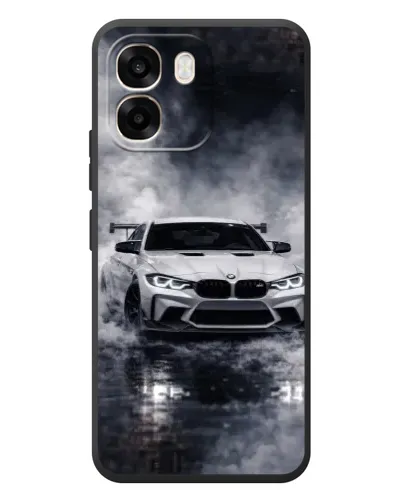 Чохол для OPPO A6 з картинкою «BMW крізь туман»