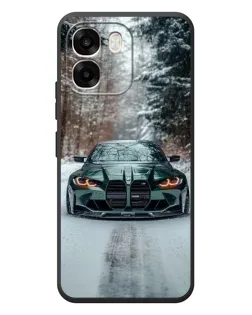 Чохол для OPPO A6 з картинкою «BMW у зимовому лісі» Чохол для OPPO A6 з картинкою «BMW у зимовому лісі»
