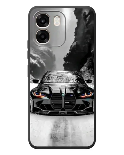 Чехол для OPPO A6 с картинкой «BMW — акварельный дрифт» Чехол для OPPO A6 с картинкой «BMW — акварельный дрифт»