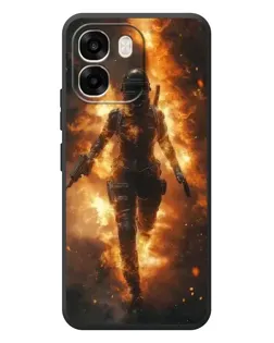 Чохол для OPPO A6 з картинкою «BMW — швидкість у дощі» Чохол для OPPO A6 з картинкою «BMW — швидкість у дощі»