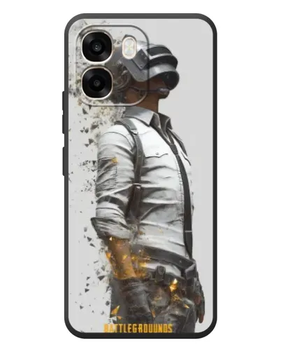 Чохол для OPPO A6 з картинкою «PUBG — боєць у пилу»