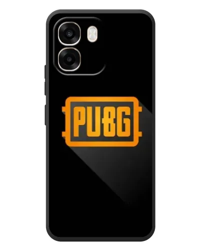 Чохол для OPPO A6 з картинкою «PUBG — рамка лого»