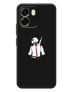 Чохол для OPPO A6 з картинкою «PUBG — силует воїна»
