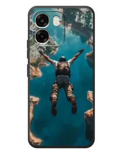 Чохол для OPPO A6 з картинкою «PUBG — вільне падіння»