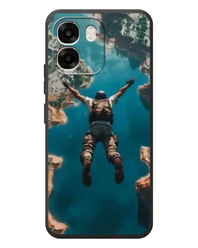 Чохол для OPPO A6 з картинкою «PUBG — вільне падіння»