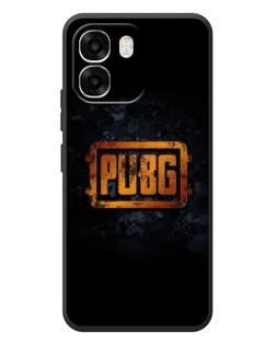 Чохол для OPPO A6 з картинкою «PUBG — золотий логотип»