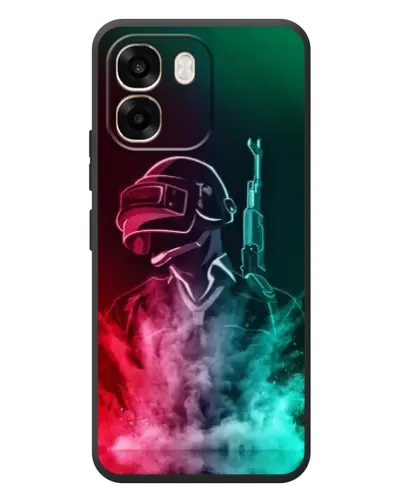 Чохол для OPPO A6 з картинкою «PUBG — вогняний воїн»