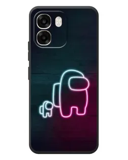 Чохол для OPPO A6 з картинкою «Among Us неон-арт»