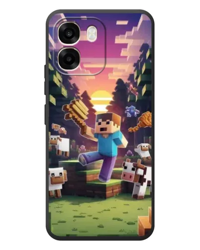 Чохол для OPPO A6 з картинкою «Стів на фермі» Чохол для OPPO A6 з картинкою «Стів на фермі»