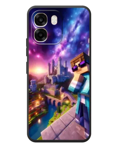 Чохол для OPPO A6 з картинкою «Стів та космос» Чохол для OPPO A6 з картинкою «Стів та космос»