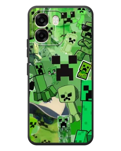Чохол для OPPO A6 з картинкою «Кріпери Minecraft» Чохол для OPPO A6 з картинкою «Кріпери Minecraft»
