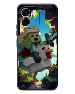 Чохол для OPPO A6 з картинкою «Стів та гусь» Чохол для OPPO A6 з картинкою «Стів та гусь»