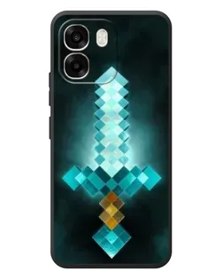 Чохол для OPPO A6 з картинкою «Алмазний меч неон»
