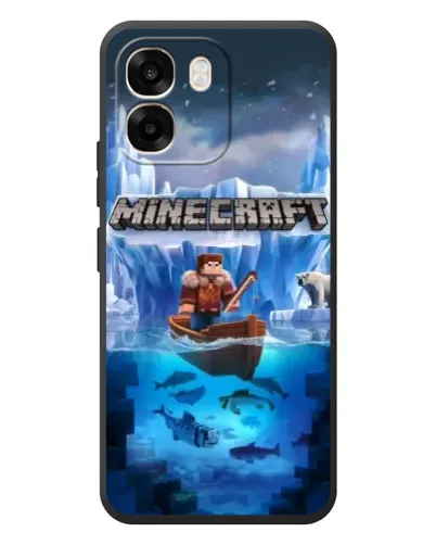 Чохол для OPPO A6 з картинкою «Minecraft льодянийсвіт» Чохол для OPPO A6 з картинкою «Minecraft льодянийсвіт»
