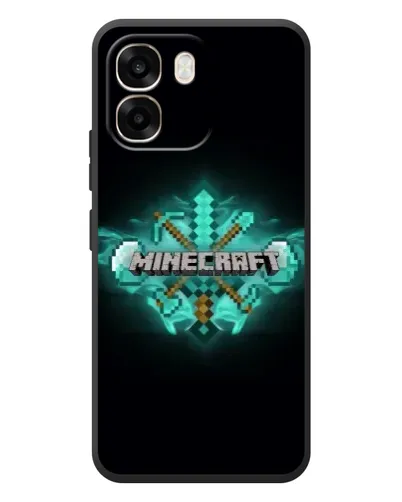 Чохол для OPPO A6 з картинкою «Minecraft Diamond лого» Чохол для OPPO A6 з картинкою «Minecraft Diamond лого»