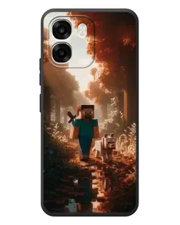 Чохол для OPPO A6 з картинкою «Стів у лісі»