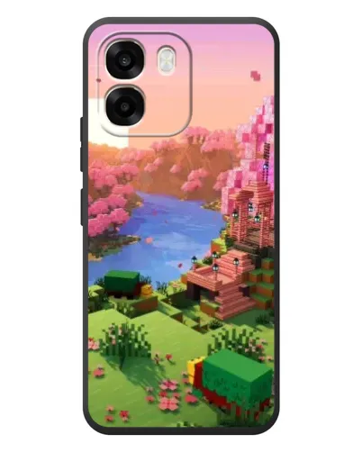 Чохол для OPPO A6 з картинкою «Рожеве дерево Minecraft» Чохол для OPPO A6 з картинкою «Рожеве дерево Minecraft»