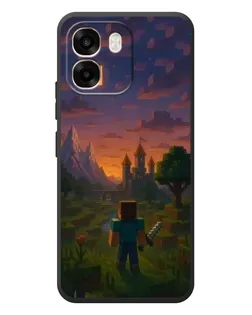 Чохол для OPPO A6 з картинкою «Стів біля вежі»