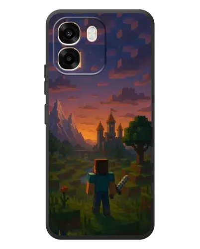 Чохол для OPPO A6 з картинкою «Стів біля вежі» Чохол для OPPO A6 з картинкою «Стів біля вежі»