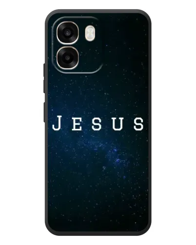 Чохол для OPPO A6 з картинкою «Зоряне небо Jesus»