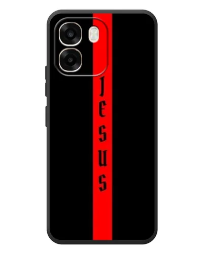 Чохол для OPPO A6 з картинкою «Червона лінія віри»