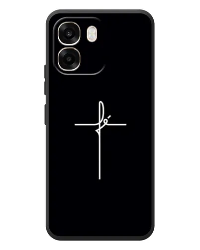 Чехол для OPPO A6 с картинкой «Тонкий крест» Чехол для OPPO A6 с картинкой «Тонкий крест»