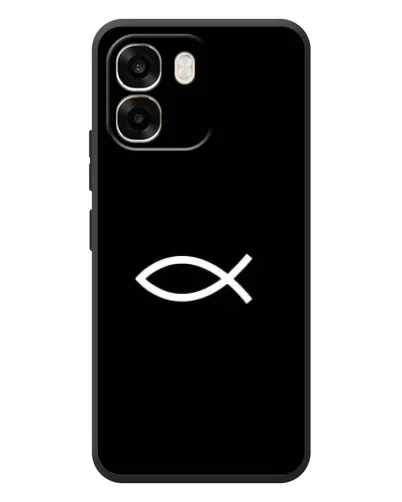 Чехол для OPPO A6 с картинкой «Символ рыбы Jesus» Чехол для OPPO A6 с картинкой «Символ рыбы Jesus»