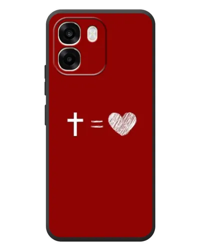 Чехол для OPPO A6 с картинкой «Уравнение любви» Чехол для OPPO A6 с картинкой «Уравнение любви»