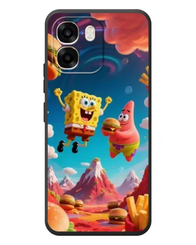 Чехол для OPPO A6 с картинкой «Космический фастфуд» Чехол для OPPO A6 с картинкой «Космический фастфуд»